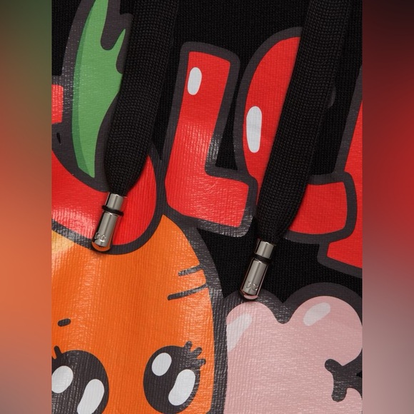 NWT Dolce & Gabbana Black Graphic Logo Hooded Sweatshirt, Women’s Oversized Fit - Picture 7 of 8